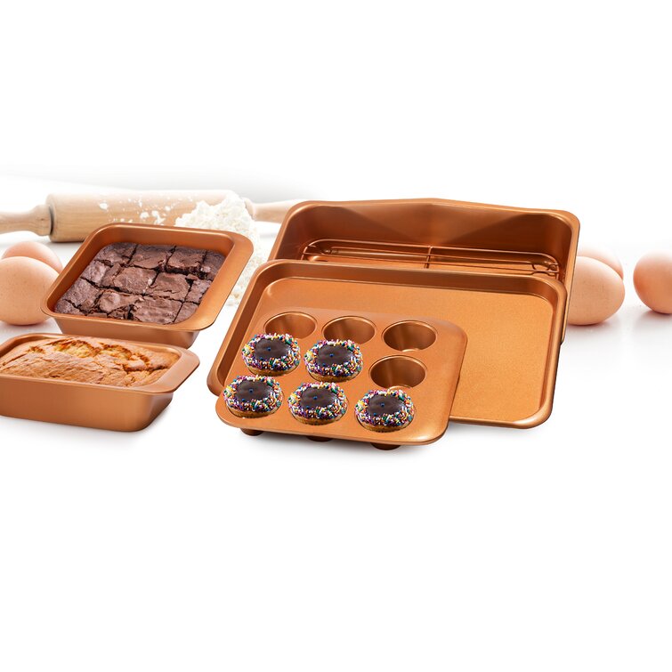 Copper chef clearance baking set